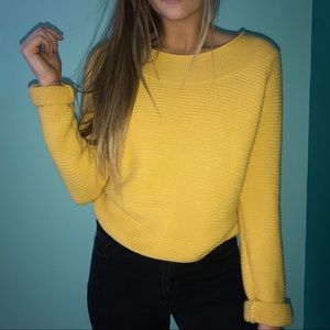 Mustard yellow sweater